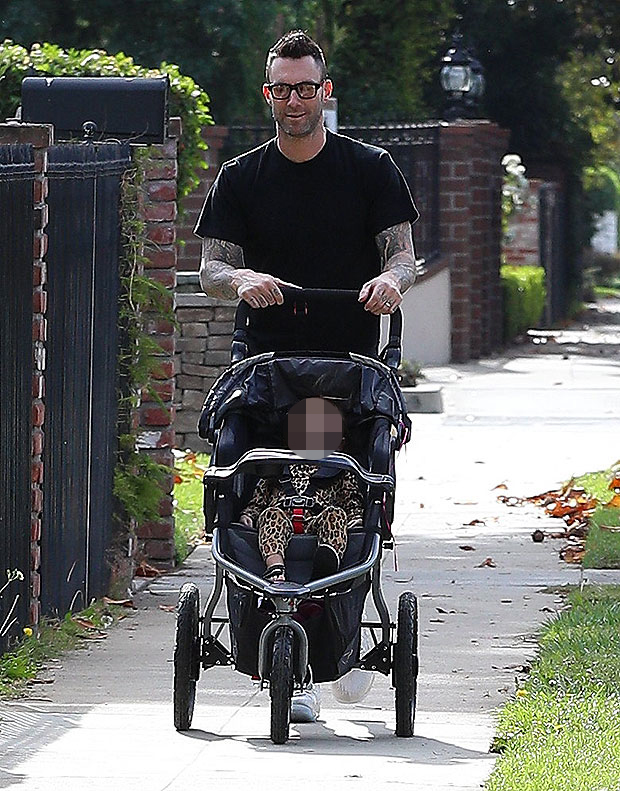 Adam Levine Daughters Spl Embed 