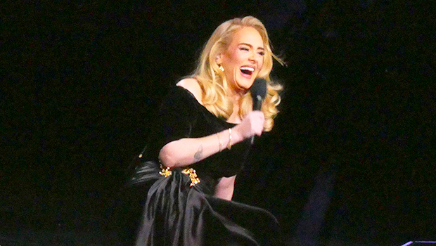 Adele sings at her Las Vegas Residency
