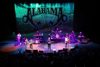 Randy Owen, Teddy Gentry, Jeff Cook. Randy Owen, Teddy Gentry and Jeff Cook with Alabama performs at the Fabulous Fox Theatre, in Atlanta
Alabama In Concert - , Atlanta, USA - 14 Apr 2018