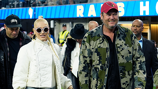 Blake Shelton and Gwen Stefani's Date Night at Arizona Cardinals Game --  See the Pics!