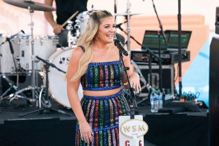 Lauren Alaina performs during CMA Fest 2022, at the Chevy Riverfront Stage in Nashville, Tenn
CMA Fest 2022 - Day 3, Nashville, United States - 11 Jun 2022