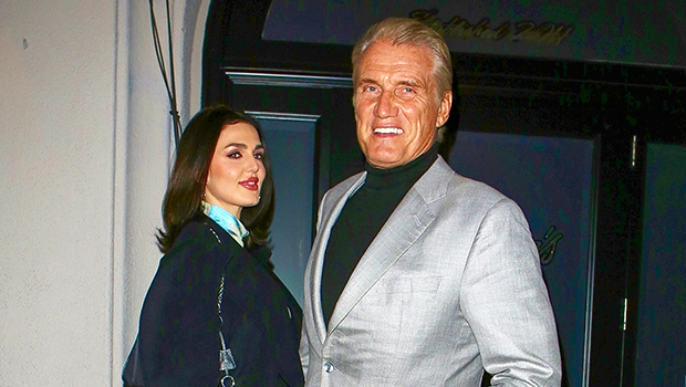 Dolph Lundgren And Emma Krokdal Smile On Date Night After Ankle Surgery Hollywood Life 9640