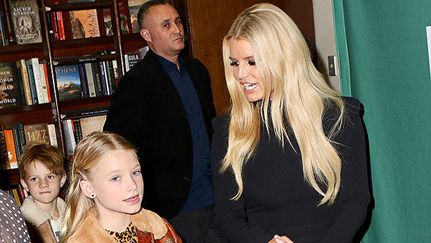 Jessica Simpson Poses With Mini-Me Daughter, Maxwell, 10, & Mom, Tina, 62, For Rare Photo