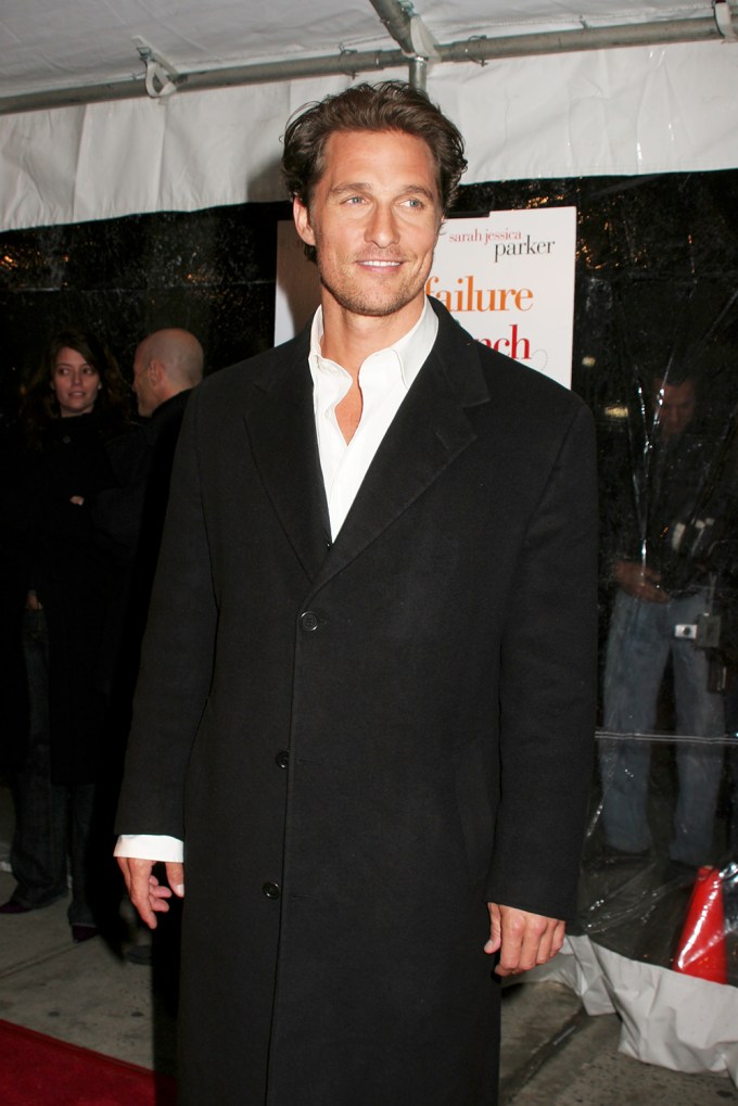 Matthew McConaughey at the Premiere Of ‘Failure to Launch’