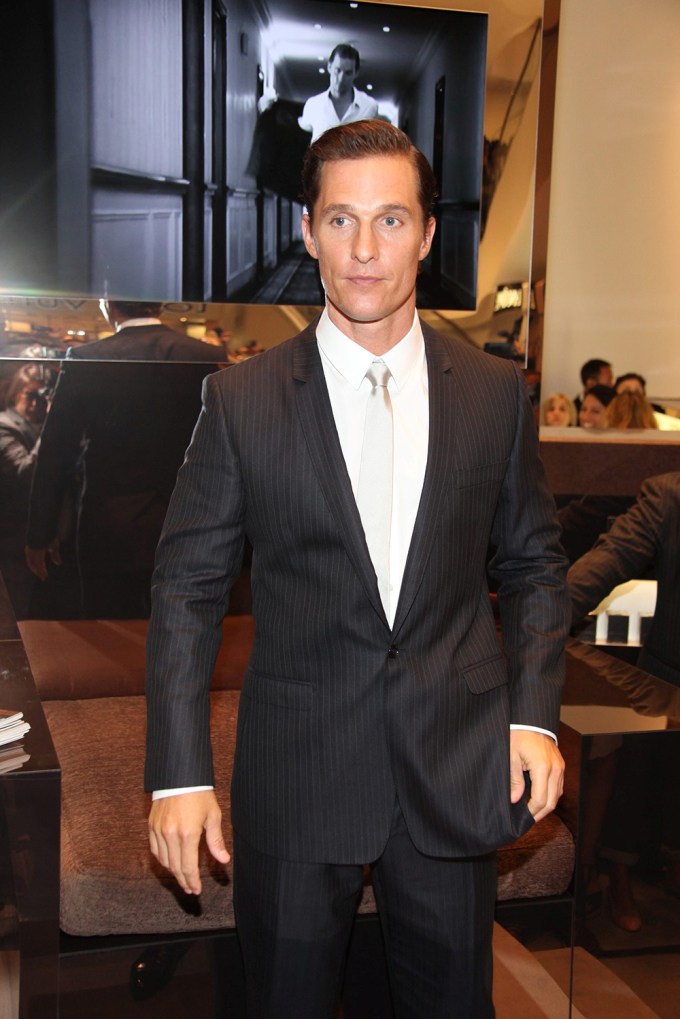 Matthew McConaughey in 2010