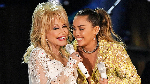Dolly Parton and Miley Cyrus