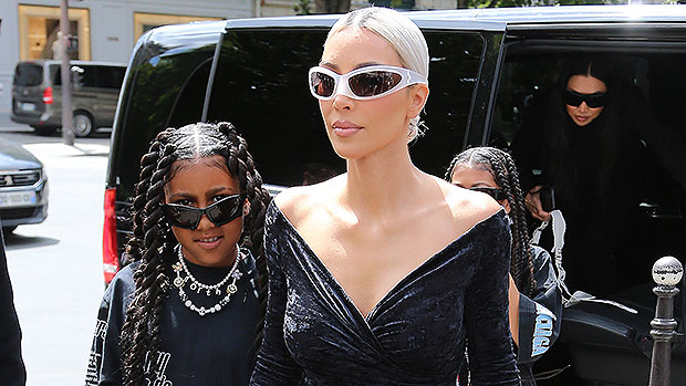 Kim Kardashian & North West Do Each Other’s Hair In Hilarious New TikTok