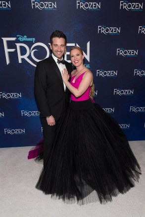 Colin Donnell, Patti Murin in attendance for Disney's FROZEN The Broadway Musical Opening Night, St.  James Theater and Terminal 5, New York, NY March 22, 2018. Photo By: Jason Smith/Everett Collection