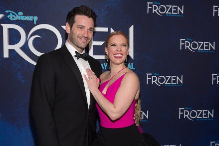 Colin Donnell, Patti Murin in attendance for Disney''s FROZEN The Broadway Musical Opening Night, St. James Theatre and Terminal 5, New York, NY March 22, 2018. Photo By: Jason Smith/Everett Collection