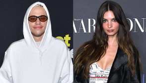 Pete Davidson and Emily Ratajkowski