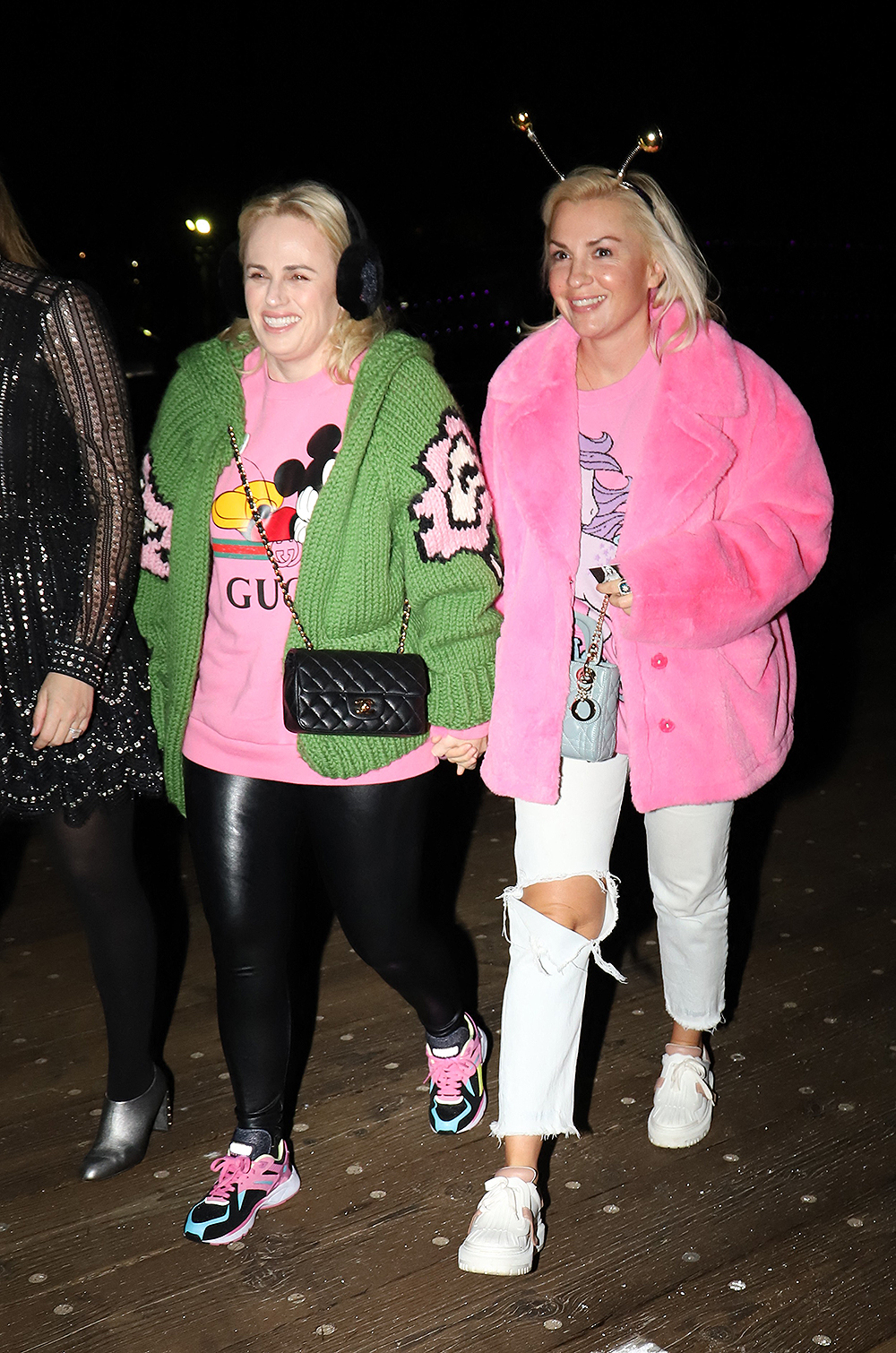 Rebel Wilson and fiance joins Paris Hilton's Anniversary party. 11 Nov 2022 Pictured: Rebel Wilson and Ramona Agruma. Photo credit: APEX / MEGA TheMegaAgency.com +1 888 505 6342 (Mega Agency TagID: MEGA917143_005.jpg) [Photo via Mega Agency]