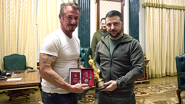 Sean Penn, President Zelensky