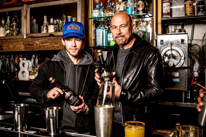 Nick Jonas & John Varvatos- Villa One Tequila in NY