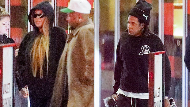 碧昂斯 (Beyonce) 和杰伊 (Jay Z) 被发现与朋友在纽约市共进休闲晚餐：照片