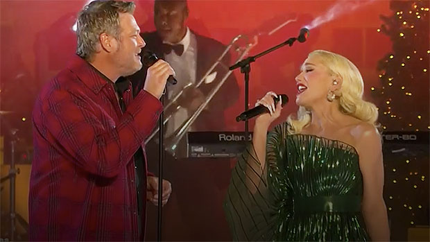 Blake Shelton & Gwen Stefani Team Up For Holiday Duet At ‘Christmas In Rockefeller Center’