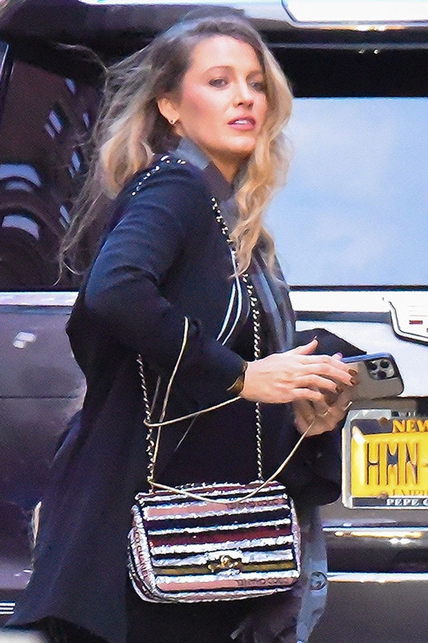 Blake Lively with Chanel Coco Cocoon Tote Bag at LAX - Spotted Fashion