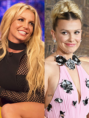 Britney Spears appears unimpressed with Millie Bobby Brown's bid to play  her in biopic