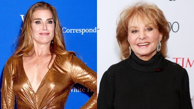 brooke shields, barbara walters