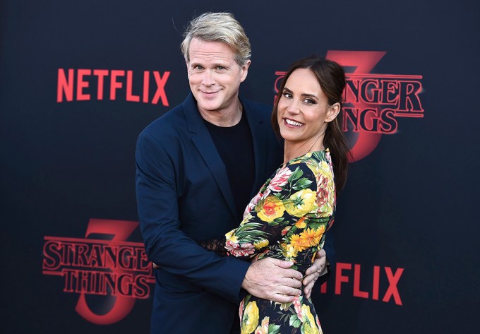 Cary Elwes & Lisa Marie Kubikoff At The ‘Stranger Things 3’ Premiere