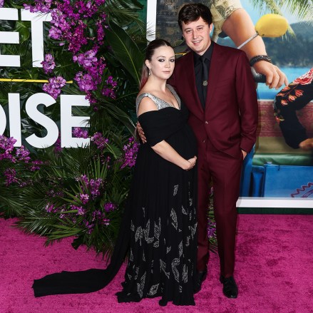 American actress Billie Lourd wearing Louis Vuitton and husband/American actor Austen Rydell arrive at the Los Angeles Premiere Of Universal Pictures' 'Ticket To Paradise' held at Regency Village Theatre in Westwood, Los Angeles, California, United States.
Los Angeles Premiere Of Universal Pictures' 'Ticket To Paradise', Regency Village Theatre, Westwood, Los Angeles, California, United States - 18 Oct 2022