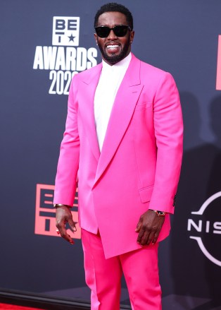 Sean Diddy Combs arrives at the BET Awards 2022 held at Microsoft Theater at L.A. Live on June 26, 2022 in Los Angeles, California, United States.
BET Awards 2022 - Red Carpet, Microsoft Theater at La Live, Los Angeles, California, United States - 27 Jun 2022