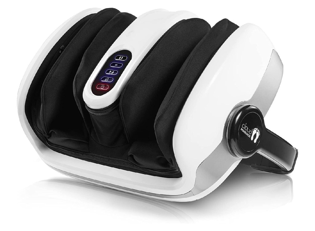 A foot massaging machine