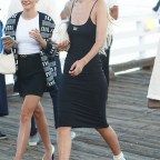 Thin, Beachy and Glamorous Gigi Hadid Attends the Miu Miu Event at Malibu Pier