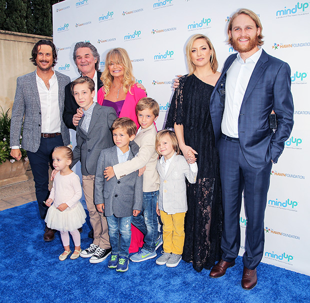 Goldie Hawn's son Oliver Hudson celebrates happy news following