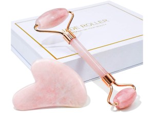 Face roller and gua sha set
