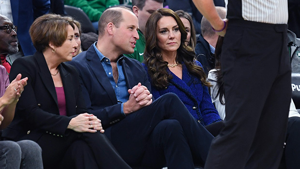 Prince William & Kate Middleton Cheer For Boston Celtics Courtside During 1st Trip To USA Since 2014: Photos