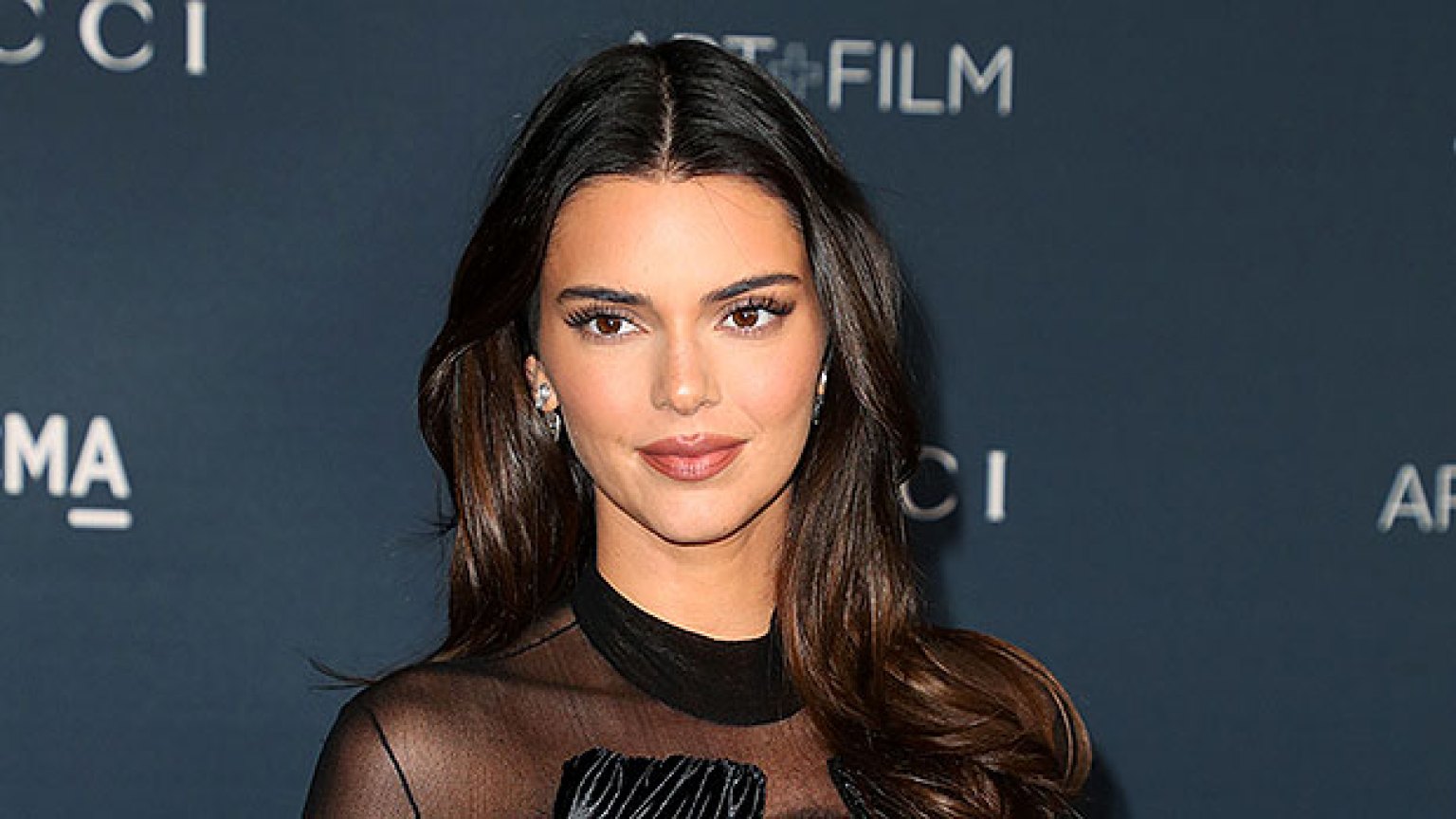 Kendall Jenner Rocks Sheer Black Dress At 2022 LACMA Art+Film Gala ...
