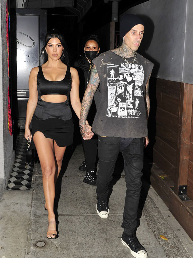 Kourtney Kardashian Throws Travis Barker A Surprise 47th Birthday Party