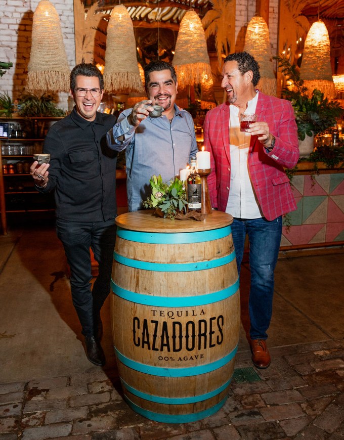Chef Aarón Sánchez celebrates NEW launch w/ Tequila Cazadores