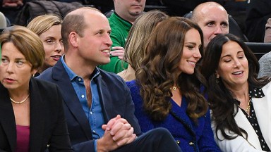 Kate Middleton Prince William Celtics game
