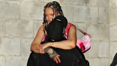 Lift Me Up! Rihanna wraps her legs around boyfriend ASAP Rocky at a music  festival in Barbados
