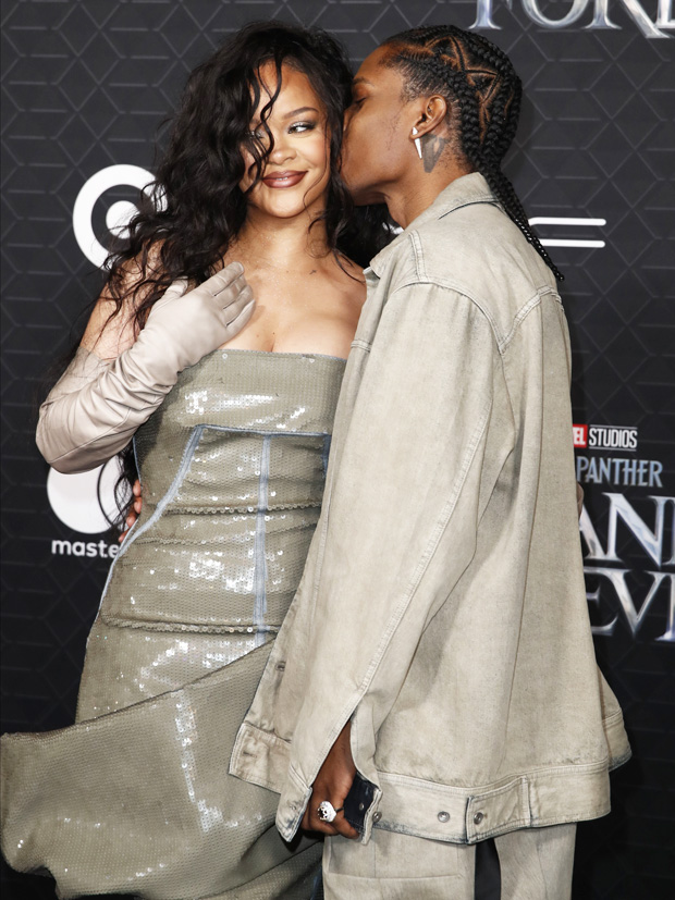 Rihanna & A$AP Rocky Display PDA At Barbados Music Festival