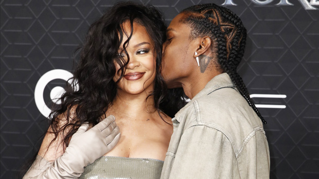 Rihanna Wraps Her Legs Around A$AP Rocky During Hot PDA at Barbados Festival: Pics