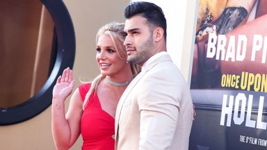 Sam Asghari Films IG Live In Bed With Britney Spears But She Shuts Down Being On-Camera: Watch
