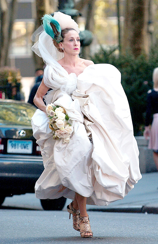 Carrie Bradshaw wedding dress
