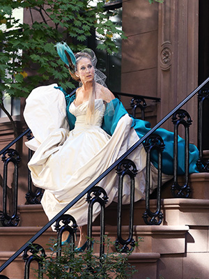 Carrie Bradshaw wedding dress