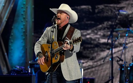 Cody Johnson performs "Til You Can't" during the 56th Annual CMA Awards, at the Bridgestone Arena in Nashville, Tenn
56th Annual CMA Awards - Show, Nashville, United States - 09 Nov 2022