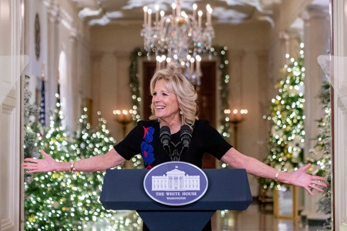 First Lady Jill Biden Unveils The Decorations