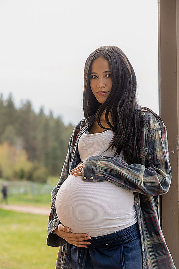 Kelsey Asbille as Monica Dutton. (Paramount Network)
