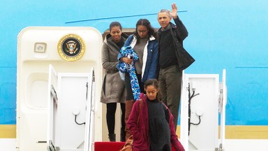 Barack Obama, Michelle Obama, Kids