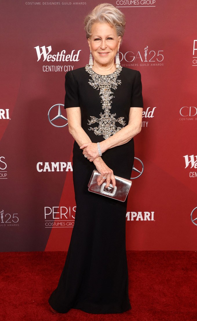Bette Midler at the 25th Annual Costume Designers Guild Awards
