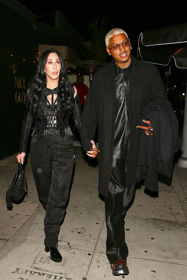 Cher and her boyfriend Alexander "EA" Edwards