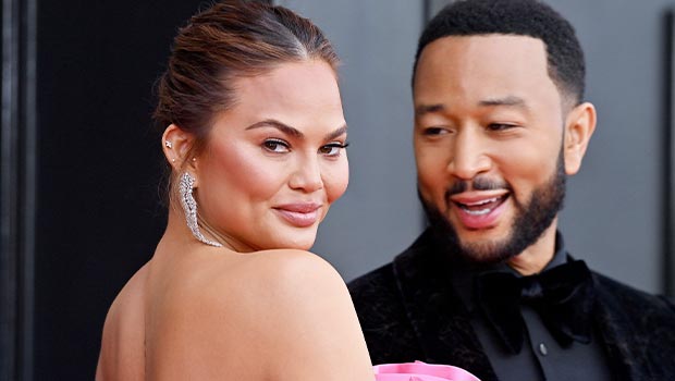 Chrissy Teigen Shows Off Bump as She, John Legend and Kids All Rock 'Ugly' Christmas Sweaters: Photos
