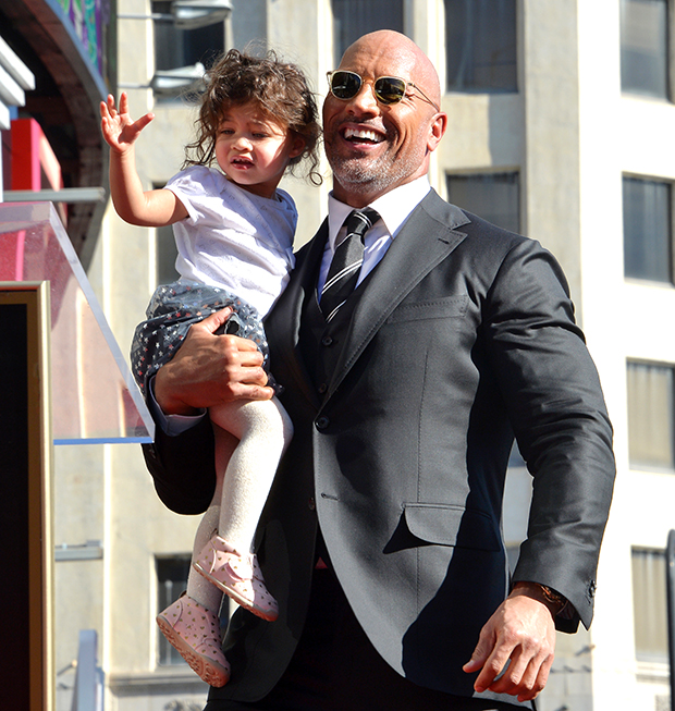 Dwayne Johnson and Jasmine