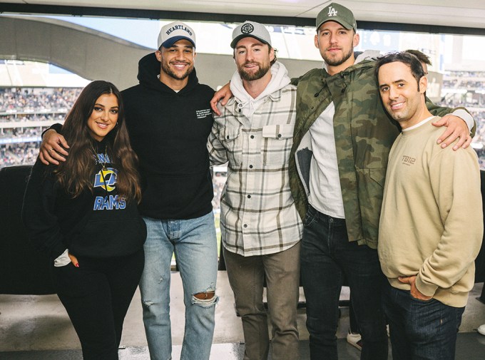 Photos of Bachelor Nation’s Johnny DePhillipo & Erich Schwer at Rams Suite