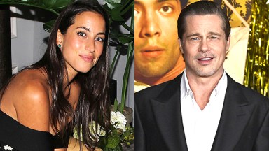 Brad Pitt and Ines De Ramon